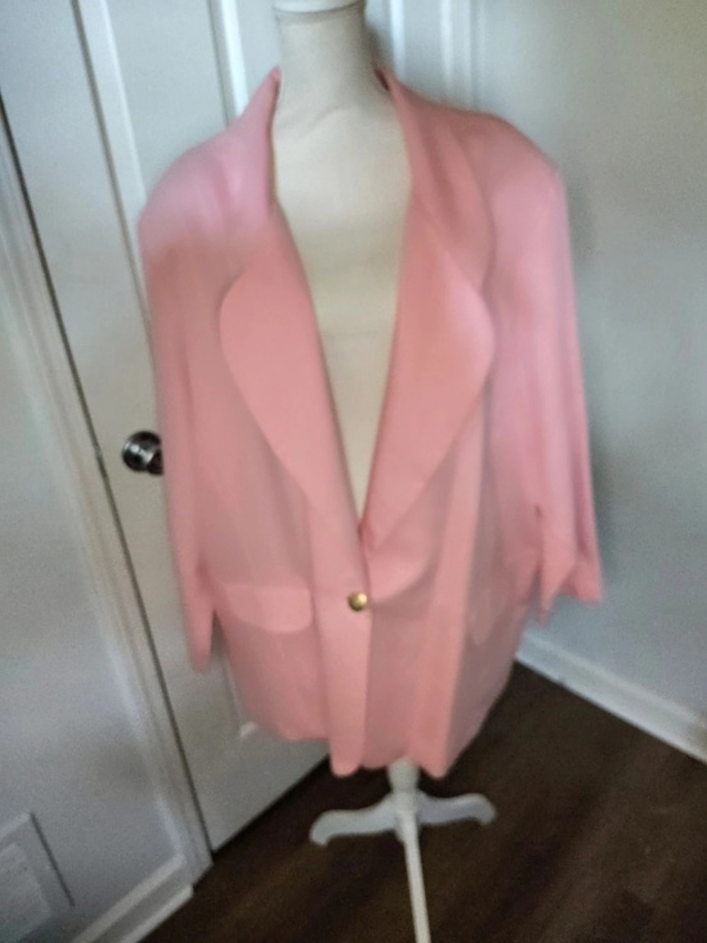 Roaman's Blazer in Pink Size 2X Like New